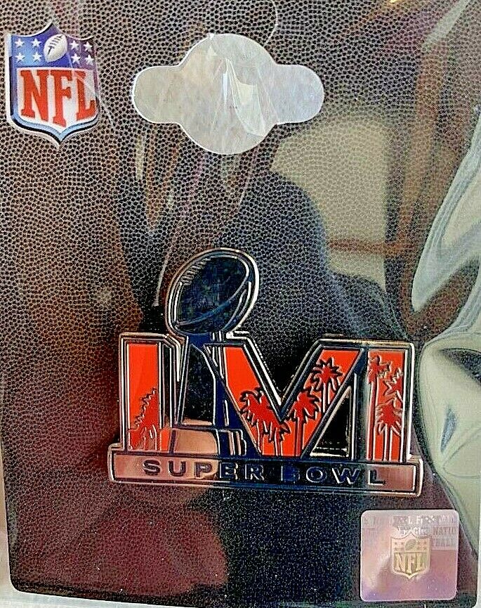SUPER BOWL LVI 56 LOGO PIN NFL LIMITED EDITION Sports Fan Attics