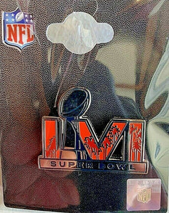 SUPER BOWL LVI 56 LOGO PIN NFL - LIMITED EDITION