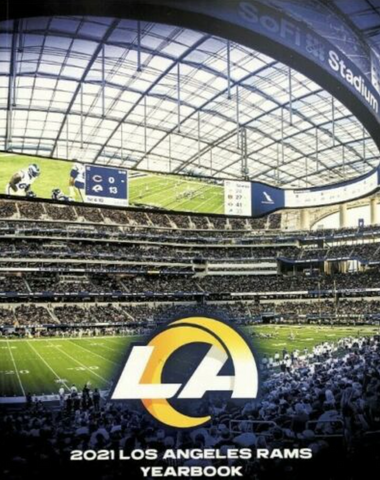 2021-2022 LOS ANGELES RAMS L.A. YEARBOOK FOOTBALL PROGRAM SUPER BOWL LVI 56